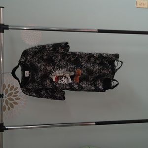 Quarter sleeve dress small sixth June Paris black